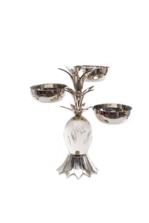 (منز) - زجاج فضي 3 قطع كأس خفيفة (مينيز) - Star