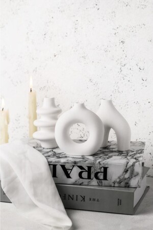 مجموعة من الزهور المتنيقة القليلة 3 قطع - Lalezen Home