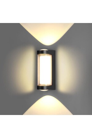إضاءة 3 طريق LED من خلال MNZ-Decorative 9w 3200K ضوء النهار داخلي وخارجيا كاتا لارا LED Sconce - Ucuz Geldi