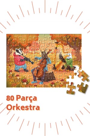 3 'lü Puzzle Set - 80, 80 Ve 96 Parça Puzzle 4-yaş BON811881878170 - 8