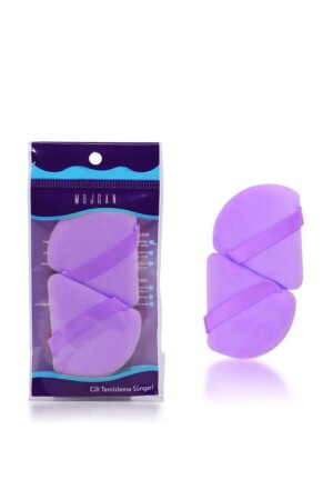 مجموعة من 3 ثلاثة أشكال تجميل أسفنج الأرجواني - Mujgan