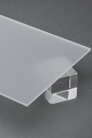 3 Mm Buzlu Beyaz Pleksi Pleksiglas Akrilik Levha - Tüm Ebatlar BUZLU3MM - 1
