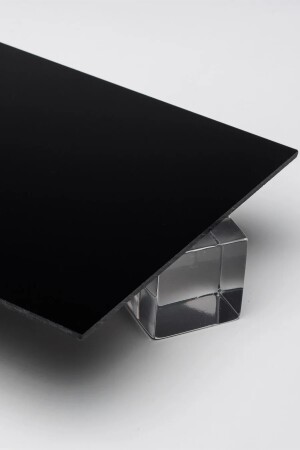 3 mm schwarze Acryl-Plexiglasplatte, alle Größen, individueller Zuschnitt ATASYH3M - 1