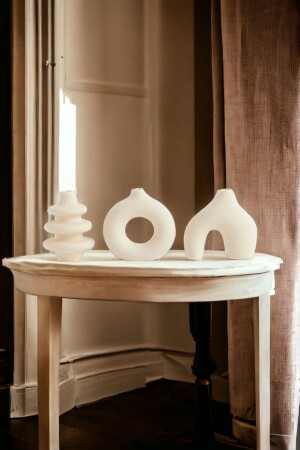 مجموعة من 3 أوعية مينياتير مزينة MNZ - Alleza Home