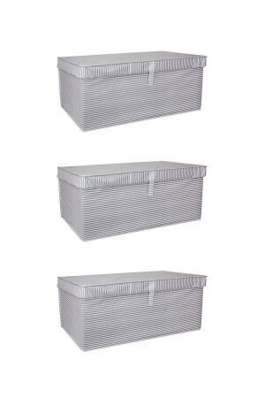 مجموعة من 3 صناديق متعددة الأغراض (MNZ) Megaplus 70x40x30 Cm) الموسم الجديد من الأقمشة الـ Nano Technology Waterproof - Alas