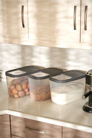 حاوية غذائية 3 قطع MNZ-Evan حجم كبير 10LT FH10319 - FH finehome