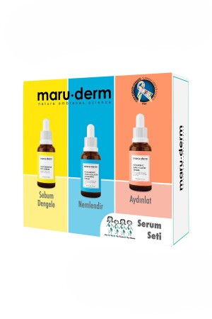 مجموعة رعاية الجلد من 3 قطع من MNZ-Maruderm - Tkd Limited Edition - Maru.Derm