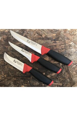 مجموعة سكين 3 قطع من MNZ-Mizan - Özkristal