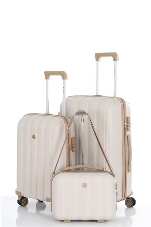 مجموعة الحقائب من 3 قطع من MNZ-Polypropylene Set المتوسطة والكابينة والفانيتي V305 S21YYY1000079-SET - MÇS