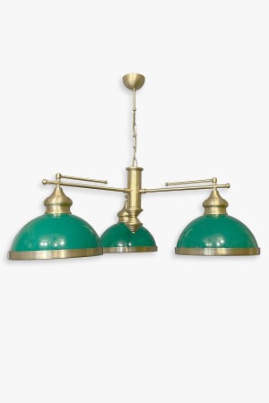 مصباح معلق ذراع 3 من سلسلة MNZ-Roccia ومصباح مع تفاصيل قديمة - KNN010301 الأخضر - Fivorno Aydınlatma