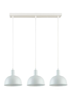 مـنـز-مارلي تصميم خاص مـدرن ديكوراتي كـافيه-مطبخ غرفة المعيشة اللون الأبيض 3 صفات مصباح العريض مـر - Modavize