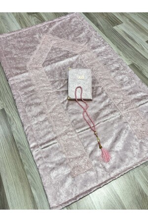 MNZ-3 قطعة فرنسية غيبور مطرز الخشية المزروعة عروسة المجموعة صلاة السجادة - Ayhanhome