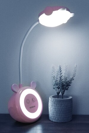 3 Renk Şarjlı Dokunmatik Şarjlı Gece Modlu Çocuk Odası Çalışma Ofis Masa Lambası - Protonust