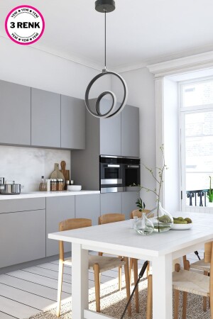 MNZ-3 الألوان القاعة المضيئة مدخل غرفة المعيشة واحد اليد الشنارة 9557-1 3 ألوان - Harnelli