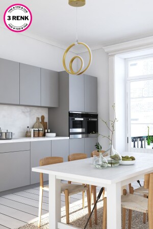 MNZ-3 الألوان القاعة المضيئة مدخل غرفة المعيشة واحد اليد الشنارة 9557-1 3 ألوان - Harnelli