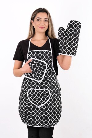 مجموعة من 3 أوان مطبخات مقاومة للسوائل - أوانات الفرن المقاومة للحرارة ومجموعة المكافحة - Sevilya