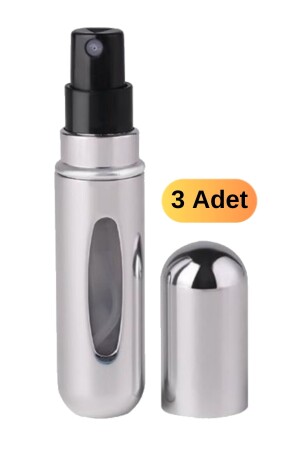 3 Stück stilvolles Design Parfüm nachfüllbar Mini Luxus Flasche Reise 5 ml Taschenparfümflasche tragbar cm20w (3 Stück) - 3