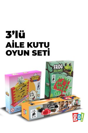 3-teiliges Familien-Boxspielset, großes Paket-1 - 2