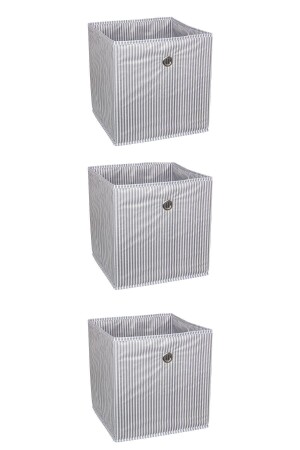 3-teiliges Regal-Organizer-Box-Set (30 x 30 x 30 cm), wasserdichtes Gewebe mit Nano-Technologie der neuen Saison, 8699243468771ALASSTORE-LS3 - 1