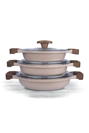 مـنـز-مـنـك غرانيت سـاهـان 3 قطع ثـرـسـســـو - ThermoAD