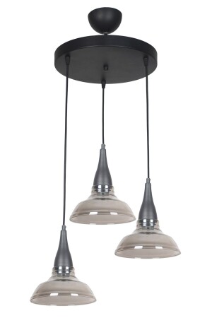 غرفة المعيشة - غرفة النوم - المطبخ - الزجاج المدخن - 3 قطع من الشموع TYC005314716 - Fer Avize