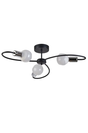 منز-مارس التصميم الحديث غرفة المعيشة المطبخ غرفة النوم الأسود الرمادي لون 3 قطع شمعة TYC00777905472 - Modavize