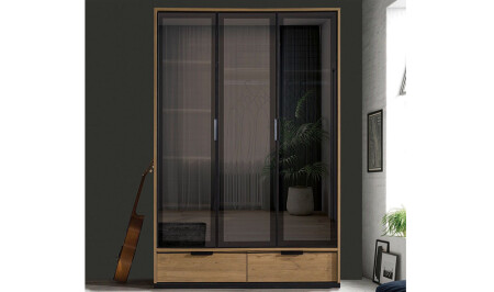 (منز نيوبورت) 3 أبواب خزانة الملابس V2 - Cadde Yıldız