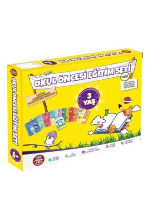 3 Yaş Okul Öncesi Eğitim Seti Özlem Durhat CLAOKULÖNCESİ1000 - Çocuk Akademi