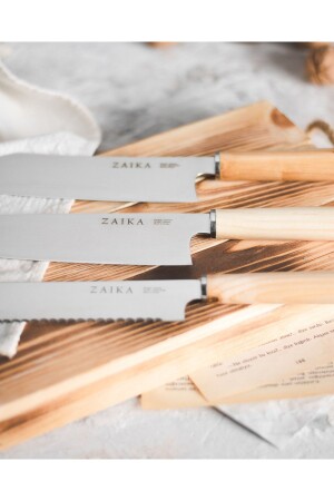 مجموعة من 3 سكاكين طاهي - Zaika