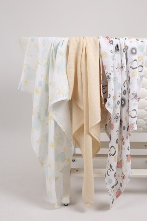 مجموعة غطاء المسلين متعددة الأغراض من 3 ZTC200 - LUCKKA