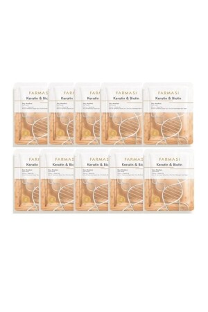 كيراتين وبيوتين ساكيت ماسك الشعر 30 مل 10 Lu 65646499989898 - Farmasi