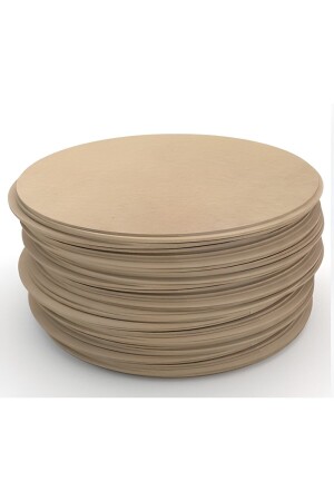 30 Cm 6 Adet Naturel Ahşap Supla Tahtası Ham Mdf Ahşap - 1