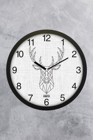 MNZ-30 Cm زجاج حقيقي آلية صامتة ساعة الجدار CAN-216 - EMORES