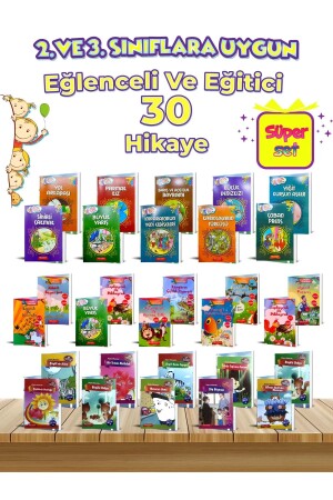 مجموعة من 30 قصة تجعلك تحب القراءة، مناسبة للدرجات، المعلم الموصى بها. - Gönül Yayincilik