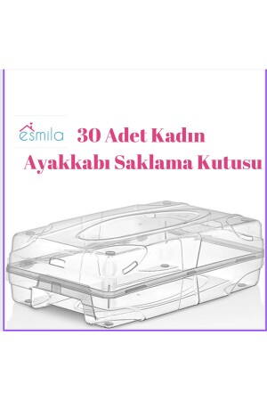 صندوق تخزين الأحذية للمرأة من مجموعة من 30 ظاهرة - Esmila
