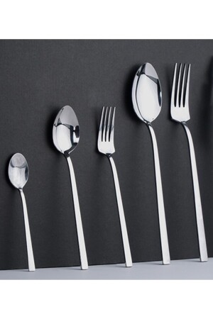 30 Parça Çubuk Model 6 Kişilik Çatal Kaşık Takımı LİNKAHOME07 - LinkaHome