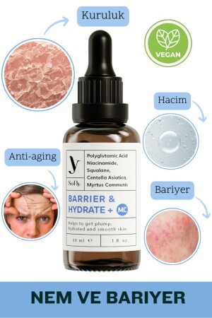 مـنـز-مـحـدر و هيدرات سيروم ترطيب + مـك 30 مـل SFD09-01 - So Fly