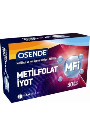 30 Sublingualtabletten mit Mfi-Methylfolat und Jod - Osende