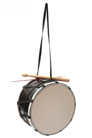 طبول الأطفال من المواد الحقيقية 30 سم - عصا الملاهي تضم TYC00549232561 - K&A