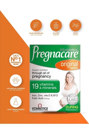مادة من المكونات الأصلية من 30 قرص - Pregnacare