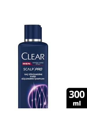 الشامبو القوي على القضيب من الشعر والقوقيع 300 مل - Clear