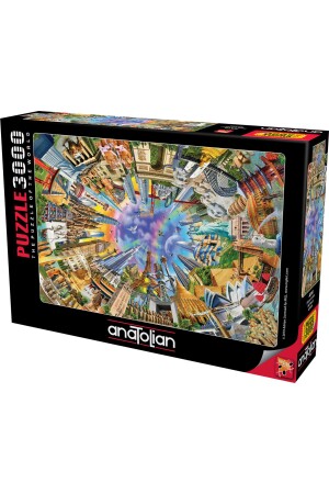 3000 Parçalık Puzzle - Dünya Anıtları - Kod:4916 ANT4916 - Anatolian Puzzle