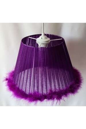 غرفة الأطفال ذات الأرجل الأرجواني غرفة نوم شمعة 300201102120 - TEKAY AYDINLATMA