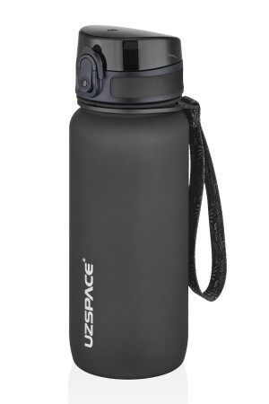 3037 New Collection Tritan-Wasserflasche 650 ml schwarz - 1