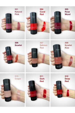 308-scarlet Kiss-Lip-Paint Permanent Make-up Pigment (PAINT) 15ml vo308 - 5