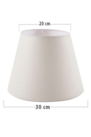 30luk Konik Şapka - Beyaz EV-112 - EvLight