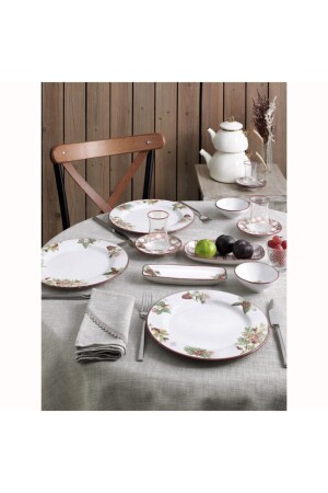 م.ن.ز-بيري بورسلين 31 قطعة طعام الإفطار مجموعة 71307875 - Pierre Cardin