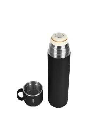 316 Edelstahl Thermosbecher 580 ml mit Tasse 20 Stunden Heiß-Kalt-Thermosbecher Becher Kaffee 526 SDF526 - 4