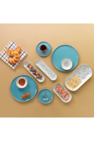 (منيز) - مضحك 32 قطعة طعام الإفطار مجموعة 1S2031-02001-XXX01 - Schafer