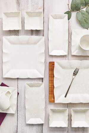 (منز-بهار) ، مجموعة 32 قطعة من الفطور لـ 6 أشخاص - Emsan